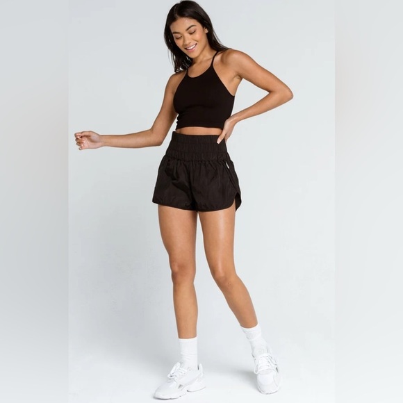 FP Movement by Free People Pants - FREE PEOPLE FP Movement The Way Home Womens Black Shorts Size Small